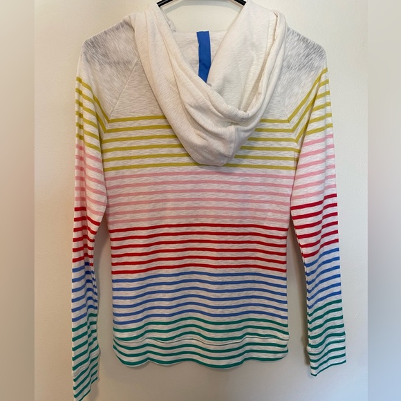 Joules Cotton Hoodie in Marlston stripe - Picture 5 of 7